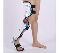 AYCDL Knee Orthosis Support Joint Stabilizer, Hinged Knee Brace Fracture Fixed Guard Splint Leg Protector Fully Adjustable Calf Ankle Foot Fixed Bracket,Right-sSmall