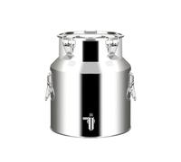 AYCDL Large Capacity Stainless Steel Milk Can - 5L/9L/14L Portable Transport Tank Wine Pail Bucket Tote Jug Ice Barrel with Sealed Lid Liquid Container,14L