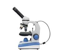 AYCDL Microscope Accessories Kit Student Biological Microscope, 360 Rotatable Head Top USB LED & Adjusted Bottom Illuminated Microscope, 2000X Monocular Microscope Mi