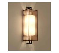 AYCDL Modern LED Interior Wall Light Nordic Design Bedside Lamp Wall-Mounted Applique Fabric Lampshade Living Room Sconces,Light Luxury,Brown