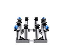 AYCDL Movable Appliance Wheel Trolley for Fridges s Wine Cooler Pedestals & Frames Length/Width 41-65cm Filing Cabinet High Rack Stand For Ice Maker, ntainer,8 Legs 4 Wheels-30cm