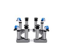 AYCDL Movable Appliance Wheel Trolley for Fridges s Wine Cooler Pedestals & Frames Length/Width 41-65cm Filing Cabinet High Rack Stand For Ice Maker, ntainer,4 Legs 4 Wheels-30cm