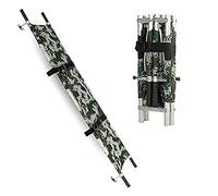 AYCDL Multi-Purpose 4 Fold Aluminum Waterproof/Transport Stretcher Emergency Rescue Back Stretcher for Hospitals/Clinics/Families/Sports Fields