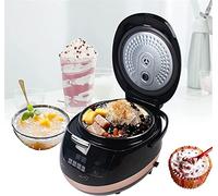 AYCDL Pearl Maker, Black Commercial Fully Automatic Pearl Pot, Aluminium Alloy + ABS Plastics Pearl Tapioca Cooker Pearl Maker 5L For Tea, Bubble Tea And Milk Tea Tou
