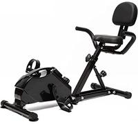 AYCDL Pedal Exerciser Electric Pedal Magnetically Controlled Indoor Exercise Bike, Elderly Treadmill, Household Mini Leg, Leg Trainer, Elderly Exercise Pedal Mini Exercise Bi