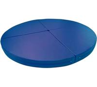 AYCDL Pole Dancing Pole for Home Round Folding Portable Pole Dance Crash Mat, Exercise and Yoga Safety Cushion w/EPE Foam Padding & Pleather Covering, 1.2m/1.5m/1.6m/,Blue-120cmx3cm/47.2inx1.2in