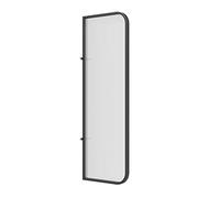 AYCDL Public Health Partition Wall Partition Translucent Glass Panel, Urinal Privacy Screen Baffle Partition Protection Screen, Urinal Partition Board,Partition*1-H120cm*W40cm