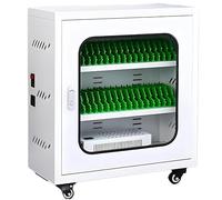 AYCDL Rechargeable Phone Storage Locker with Wheels & Combination Lock30 Charging Slots for Schools Churches AirportsPortable & Convenient Charging Solution,40Slots
