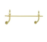 AYCDL Retro Industrial Wall Mounted Garment Rack Display Stand with Golden Wrought Iron Finish Commercial Clothing Hangers for Dressing Rooms and Clothing Store,A100cm