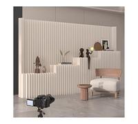 AYCDL room divider, Folding Privacy Screens with Storage Shelf,Partition Room Dividers Freestanding Wall Divider Screen for Home Studio Office,White-5.9x9.84ft