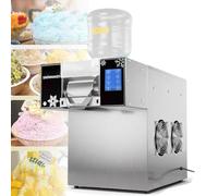 AYCDL Snowflake Ice Machine Commercial Ice Shaver Machine 60-180kg/24H Shaved Ice Machine for Bar Ice Cream Shop Mechanicalmodel-60kg,Touchscreenmodel-120kg
