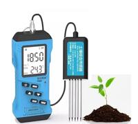 AYCDL Soil Tester - 7-in-1 Digital Soil Moisture, Humidity, Temperature, EC, pH, and NPK Meter with LCD Display for High Accuracy Fertility Testing