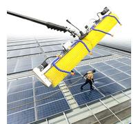 AYCDL Solar Panel Cleaning Kit with Water Fed Pole, Brush, and 10m Cable for Efficient Photovoltaic Maintenance,3m(9.9ft)