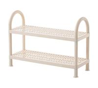 AYCDL Space-Saving Shoe Rack Modern Independent Shoe Multi-Layer Plastic Shoe Storage Large Capacity E Shelf Stylish Wall-Mounted Design,S