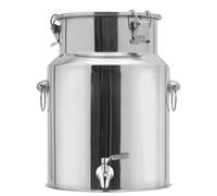 AYCDL Stainless Steel Liquid Container with Tap for Easy Transport and Storage,Capacity-68L