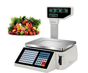 AYCDL Thermal Label Printer, Digital Pri Label Printing Scale, Commercial Digital Scale for Food Retail Stores, Supermarkets,A