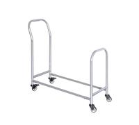 AYCDL Tire Rack with Wheels and Handle for Easy Rolling Storage and Transport - Durable and Convenient Organizer for Tires,Silver