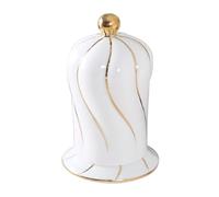AYCDL Toothpick Dispenser European Style Ceramic Toothpick Cartridge Creative Portable Cotton Swab Box Household Toothpick Cartridge Home Decoration Gift Toothpick Holder