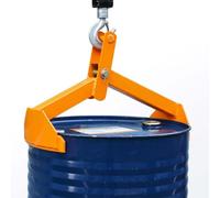 AYCDL Vertical Drum Lifter Clamp for 30-55 Gallon Drums, Heavy-Duty Alloy Steel with 1100 LBS Capacity, Ergonomic Design for Easy Handling and Safe Lifting,A