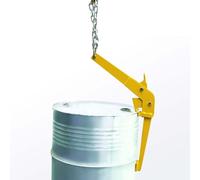 AYCDL Vertical Drum Lifter Clamp for 30-55 Gallon Drums, Heavy-Duty Alloy Steel with 1100 LBS Capacity, Ergonomic Design for Easy Handling and Safe Lifting,D