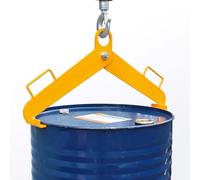 AYCDL Vertical Drum Lifter Clamp for 30-55 Gallon Drums, Heavy-Duty Alloy Steel with 1100 LBS Capacity, Ergonomic Design for Easy Handling and Safe Lifting,C