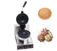 AYCDL Waffle Maker Electric Press Burger Machine Commercial Electric Burger Waffle Maker Machine, Non Stick Panini Hamburger Press Machine, Panini Press Machine for B,Single-220V