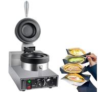 AYCDL Waffle Maker Ice Cream Sandwich Press Machine - Non-Stick Electric Burger and Waffle Maker for Home and Commercial Use, Ideal for Making Delicious Sandwiches an