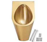 AYCDL Wall-Mounted Men's Urinal - 304 Stainless Steel Flushing Toilet for Commercial Use Efficient Bathroom Solution for Hotels Schools and Famili