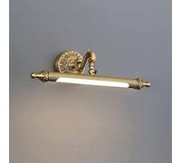 AYCDL Wall Sconces Modern Wall Light Adjustable Mirror Light Brushed Brass LED Vanity Wall Lighting Bathroom Cabinet Porch Wall Lamps Warm Light A,White Light-A
