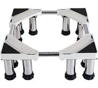 AYCDL Washing Machine Stand BaseHeavy Duty 4/8/12 Legs Washing Machine Base Stand Adjustable Refrigerator Holder Bracket Length 51-72cm Width 46-68cm Wine Cooler Sten