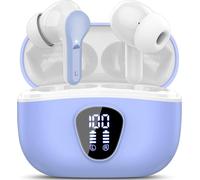 aycy Wireless Earbuds,Bluetooth 5.4 Headphones in Ear buds with HiFi Stereo Deep Bass 4 ENC Noise Cancelling Mic Wireless Earphones 48H Playtime,IP7 Waterproof Bluetooth Earbuds for Sport