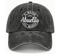 AYDZVN EL Mejor Abuelite Hat for Men, Spanish Grandpa Baseball Cap