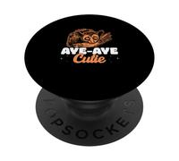 Aye Aye Cutie Funny Aye-Aye Primate Lover Aye Aye Whisperer PopSockets Adhesive PopGrip