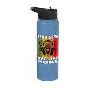 Aye-Aye Retro Aye-Aye Stainless Steel Insulated Water Bottle