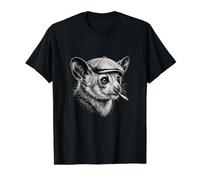 Aye Aye Smoking Cigarette Mafia Gangster Portrait Value Graphic T-Shirt