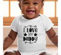 Aye Do Gifts Black & White I Love My Daddy Baby | Size: 0-3 m Aye Do Gifts White 0-3 m