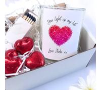 Aye Do Gifts Perfect Match Candle Gift Set | Wedding Gift Couples Names in White | Size: 1 Pack Aye Do Gifts White 1 Pack