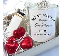 Aye Do Gifts Personalised New Home Candle Gift Set | Housewarming in White Aye Do Gifts White