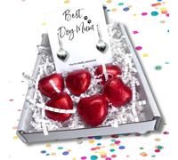Aye Do Gifts Women's Best Dog Mum Mini Gift Hamper Silver Heart Earrings Aye Do Gifts Silver One Size