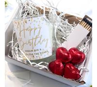 Aye Do Gifts Women's Happy Birthday Dream Big Candle Gift Set | Birthday Gift Box For Her in White | Size: 1 Pack Aye Do Gifts White 1 Pack