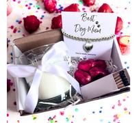 Aye Do Gifts Women's Small Best Dog Mum Gift Hamper | Bracelet, Chocolates & Candle in Silver Aye Do Gifts Silver