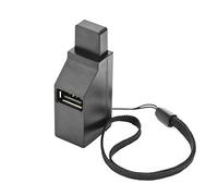 AYECEHI Mini USB Hub, 3 Port 3.0 USB Hub High Speed Splitter Plug and Play, USB Splitter Adapter Portable for PC, Laptop - Black