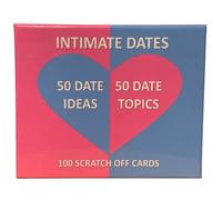 Ayechbe Cards Intimate Dates - Scratch Off Date Night Ideas for Couples. A Couples Gift That Brings Fun Activities to a Relationship for Boyfriend or Girlfriend.
