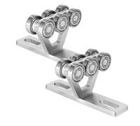 AYEKILI Hoist Trolley for PA200-1000 Electric Hoist 6 Wheel Trolley Assembly for use with Unistrut 1-5/8" Wide and All 1-5/8" or Taller Strut Channel,Suitable for Garage Hoist Systems