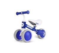 Ayeku Baby Toddler Balance Bike Silent Wheels Adjustable Seat, 1-3 Years, Rose in Blue Ayeku Blue