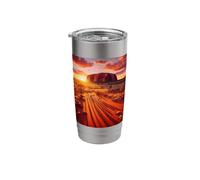 Ayers Rock Uluru Australia Landmark Stainless Steel Insulated Tumbler