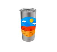 Ayers Rock Uluru Australia Landmark Stainless Steel Insulated Tumbler