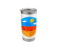 Ayers Rock Uluru Australia Landmark Stainless Steel Insulated Tumbler