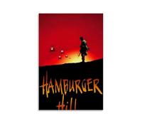 AYERWAENN Hamburger Hill Posters Aesthetic Wall Art Canvas Vintage Poster Decorative Painting Living Room Bed Room Decor12x18inch(30x45cm) Unframe-style