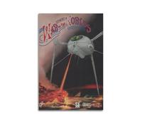 AYERWAENN Jeff Wayne The War of The Worlds Posters Aesthetic Wall Art Canvas Vintage Poster Decorative Painting Living Room Bed Room Decor08x12inch(20x30cm) Unframe-style